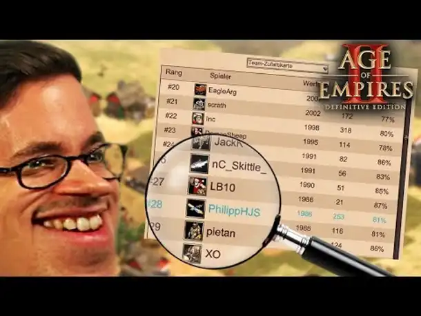 Gegen Platz 28 RANGLISTE | Age of Empires II DE