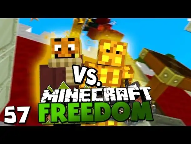 CASTLE RUSH FÜR ARME & ACHTERBAHN ACTION! ✪ Minecraft FREEDOM #57 | Paluten [Deutsch]