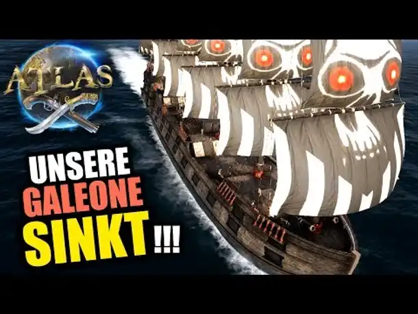 Atlas EU PvP Server #14 Unsere Galeone sinkt! | Atlas Gameplay German | Atlas Deutsch