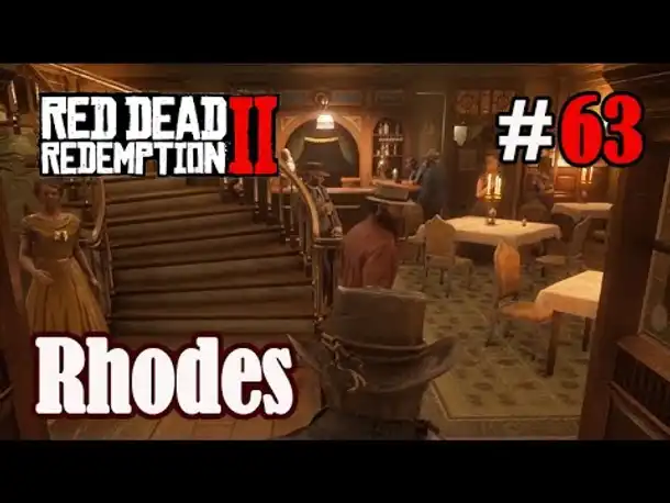 Let's Play Red Dead Redemption 2 #63: Rhodes [Frei] (Slow-, Long- & Roleplay)