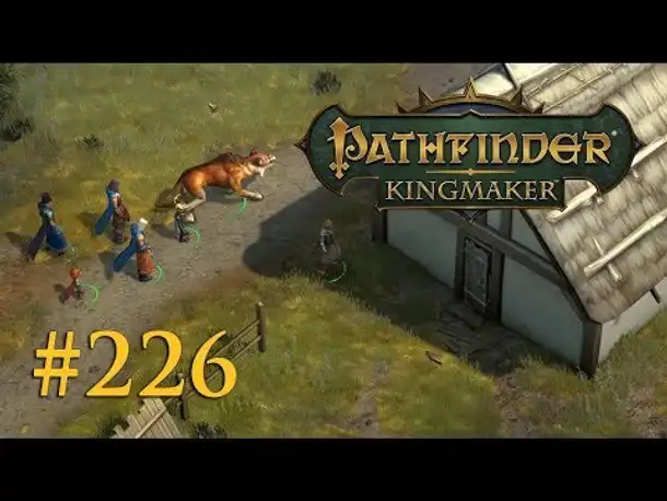 Let's Play Pathfinder: Kingmaker #226 – Die verlassene Stadt (Blind / Deutsch)