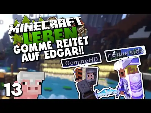 GOMME REITET AUF DEM HEILIGEN EDGAR & ILLEGALES DROGENLABOR?! ✪ Minecraft LEBEN #13 | Paluten