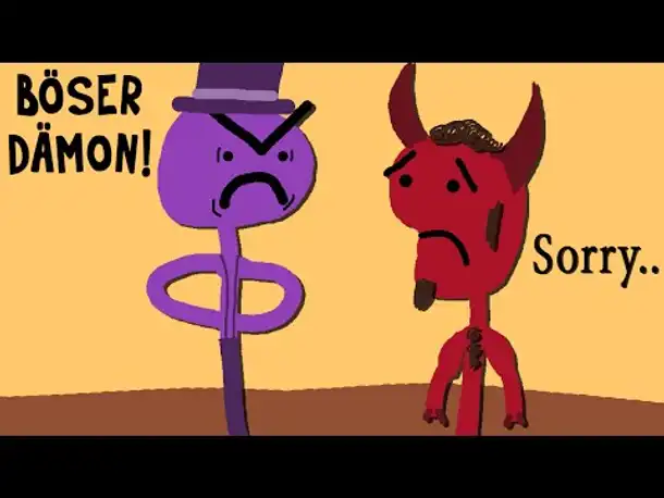 Zombey hat ein ernstes Wort mit Dämonen zu reden.