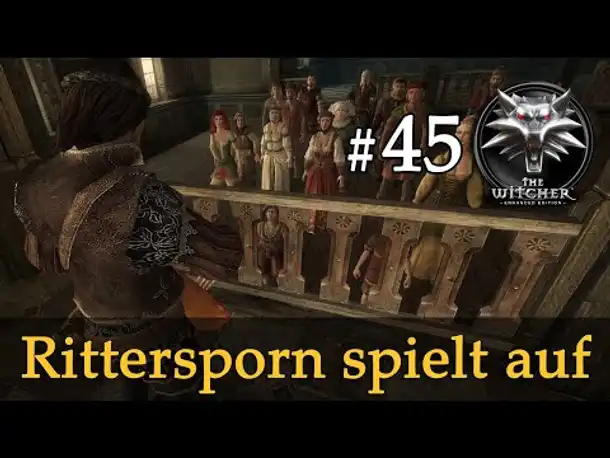 Let's Play The Witcher 1 #45: Rittersporn spielt auf (Modded / Schwer)