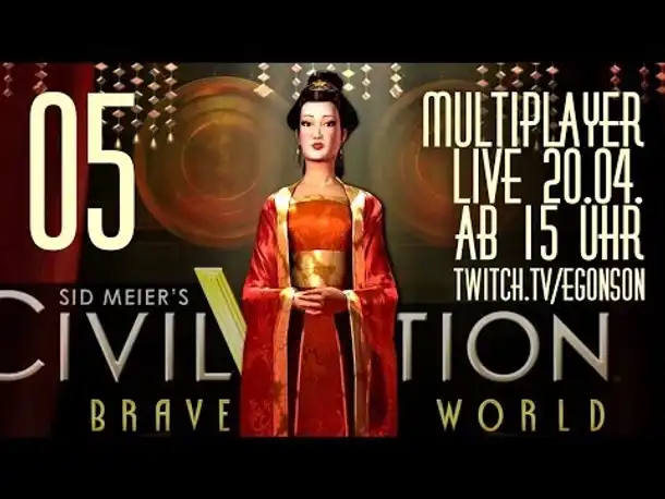 Multiplayer live: Civilization V (5) | 21.04.2014