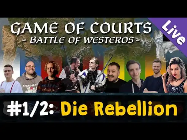 #1: Die Rebellion ✦ Haus Arryn ✦ Battle of Westeros ✦ Multiplayer-Event ✦ CK3 & Game-of-Thrones-Mod