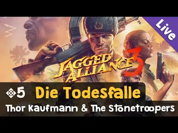 #5: Die Todesfalle ✦ Let's Play Jagged Alliance 3 (Livestream-Aufzeichnung)