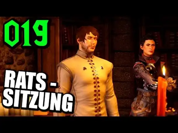 Let's Play Dragon Age Inquisition Gameplay German Deutsch Part 19 Ratssitzung