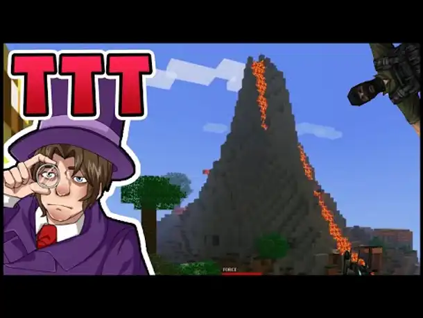 Spaß auf dem Minecraft Vulkan! | Trouble in Terrorist Town! | Zombey
