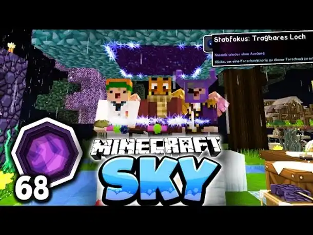 DAS BESTE ITEM ZUM TROLLEN! DAS TRAGBARE LOCH ✪ Minecraft Sky #68 | Paluten