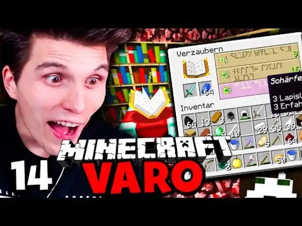 LVL30 VERZAUBERUNG AUF MEIN DIA SCHWERT! ✪ MINECRAFT VARO 4 #14 | Paluten