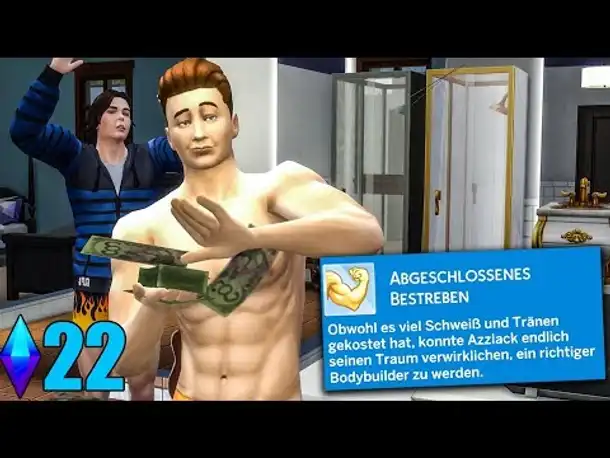 Niemand auf der Welt hat mehr MUSKELN als dieser TYP ☆ Sims 4