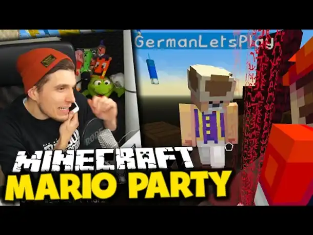 MEIN VATER RUFT MITTEN IN DER AUFNAHME AN! ✪ Minecraft Mario Party