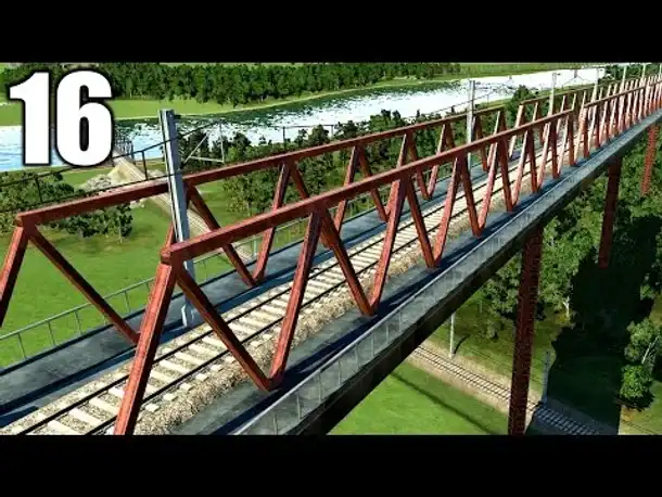 Transport Fever #16 Gebirgsstrecke | Let's Play Deutsch | Gameplay German