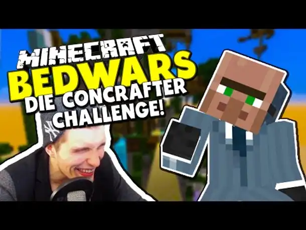 CONCRAFTER SPIELT UKULELE + SCHWIERIGE CHALLENGE! ✪ Minecraft Bedwars Woche Tag 99 mit Concrafter