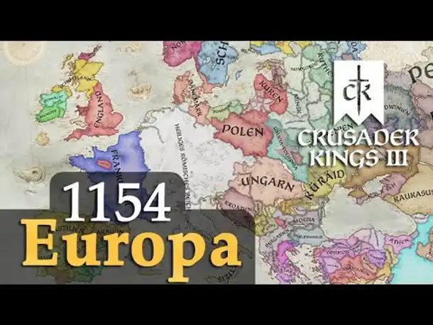 Europa im Jahr 1154 (Special) ✦ Etichonen ✦ Let's Play Crusader Kings 3 (Rollenspiel / Hausregeln)
