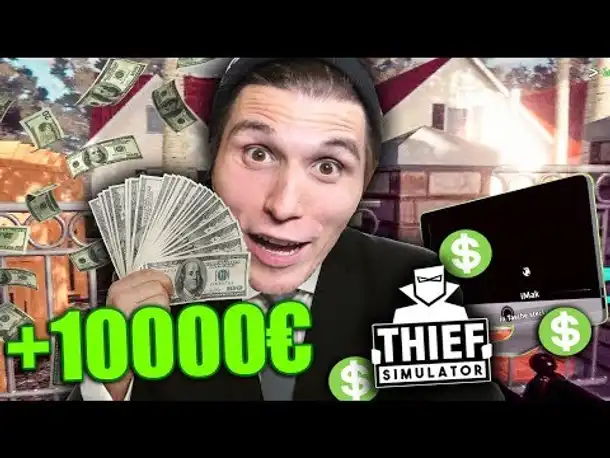 So viel GELD habe ich noch NIE GEKLAUT | Einbrecher SIMULATOR #08