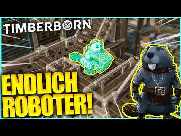 Die ersten ROBOTER bauen! | Timberborn (2024)