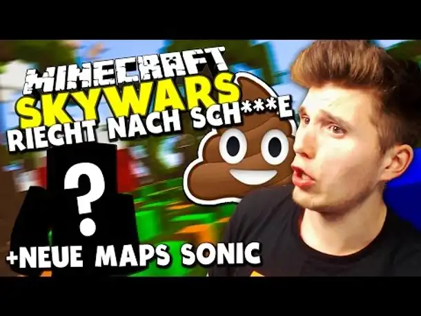 ES RIECHT NACH SCH***E & ZUFÄLLIG YOUTBER IN DER RUNDE?! ✪ Minecraft SKYWARS