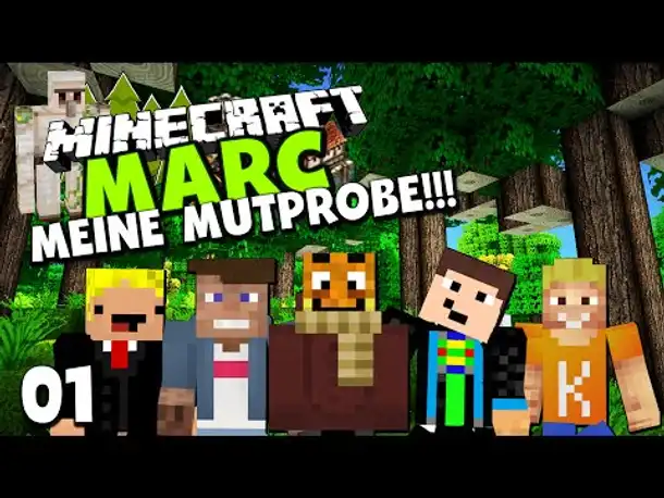 Minecraft MARC #1 ✪ MEINE MUTPROBE & EIN NEUES ABENTEUER! | Paluten