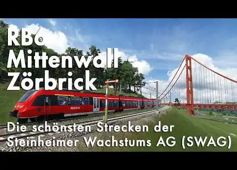 RB6 Mittenwall - Zörbrick ✦ Die schönsten Strecken der SWAG ✦ Transport Fever 2