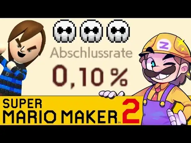 Ich zeige mein Level & GLPs 0,1% Level! | SUPER MARIO MAKER 2