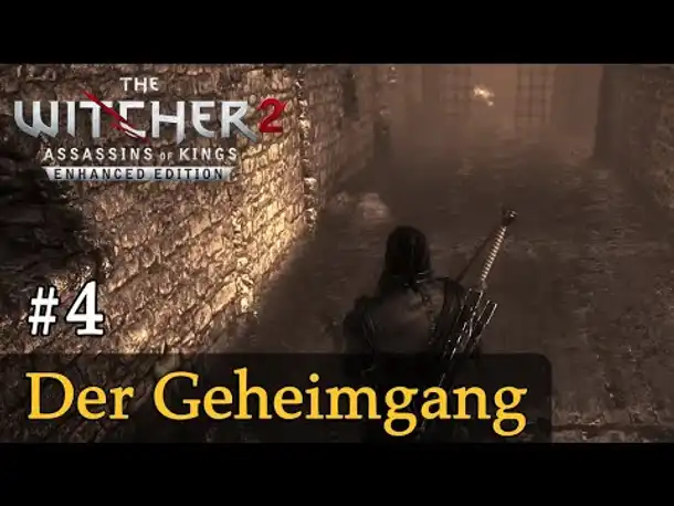 #4: Der Geheimgang ✦ Let's Play The Witcher 2 (Blind / Schwer / Deutsch)