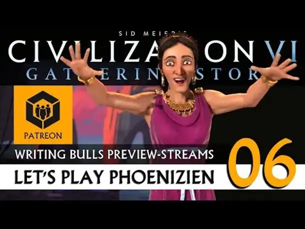 Preview Live Let's Play: Gathering Storm - Phönizier (06) | Civilization VI