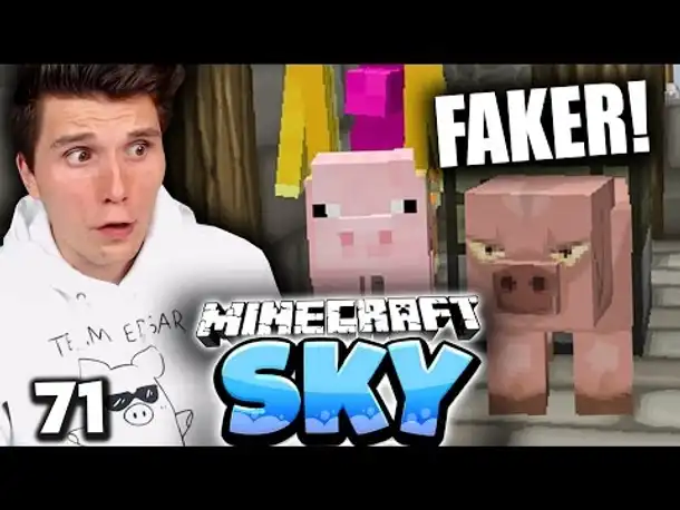 DER EDGAR FAKER! & TEAM EDGAR MERCH? ✪ Minecraft Sky #71 | Paluten