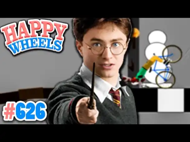 HARRY POTTER LEVEL! - SIND DIE BÜCHER ODER DIE FILME BESSER?! ✪ Happy Wheels #626