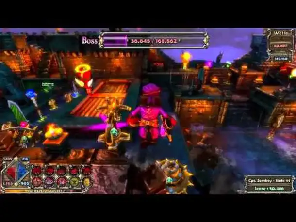 Lets Play Together - Dungeon Defenders #027 - Der Gipfel Versuch 2 [2/2]