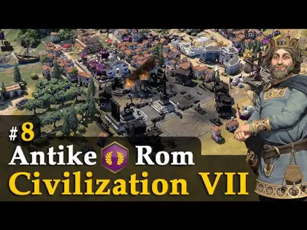 #8: Ich krieg' die Krise! ✦ Let's Play Civilization VII ✦ Karl der Große / Rom (Gameplay)