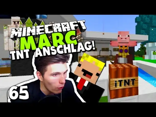 Minecraft MARC #65 ✪ REWIS TNT ANSCHLAG & GOMMES COOLER ZAUBERSTAB!