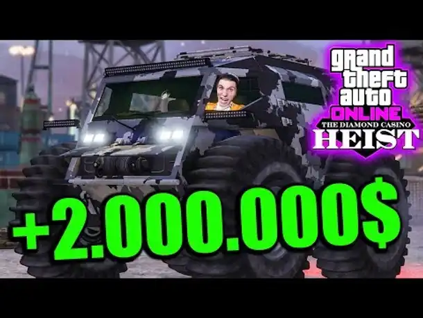 Vier YOUTUBER klauen den 2.000.000$ ZHUBA! | GTA 5 Online Casino Heists