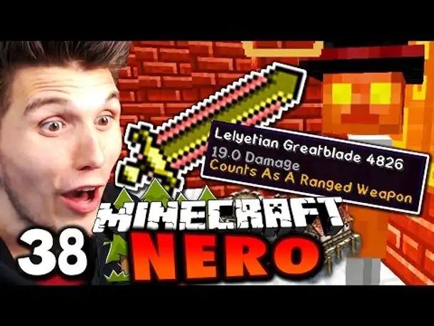 19 ATK FERNKAMPF SCHWERT GEFUNDEN! & DER LOTTO-MAN! ✪ Minecraft NERO #38 | Paluten
