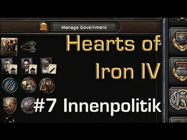 Wie wird Hearts of Iron 4? - Teil 7: Die Innenpolitik (& Release verschoben) (Deutsch)