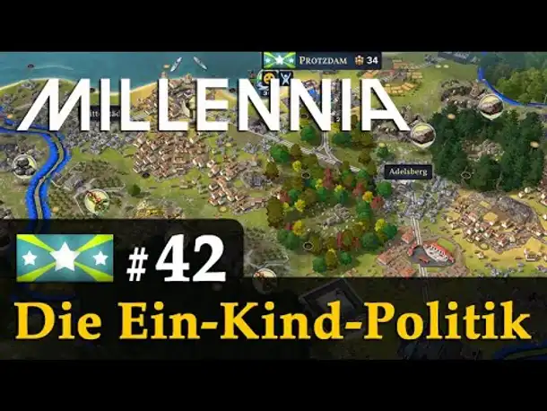 #42: Die Ein-Kind-Politik ✦ Let's Play Millennia (Wallonien)✦ KI: Großmeister