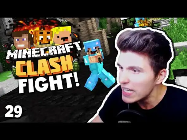 Minecraft CLASH 2 #29 ✪ TÖDLICHES DUELL GEGEN TEAM REWAFFEL!