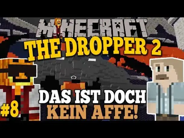 DAS IST DOCH EIN AFFE! - The Dropper 2 mit Herr Bergmann // Minecraft Adventure Map | Paluten