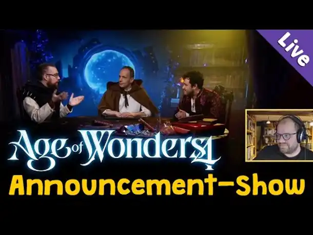 Age of Wonders 4: Die Ankündigungsshow im Co-Stream (Livestream-Aufzeichnung)