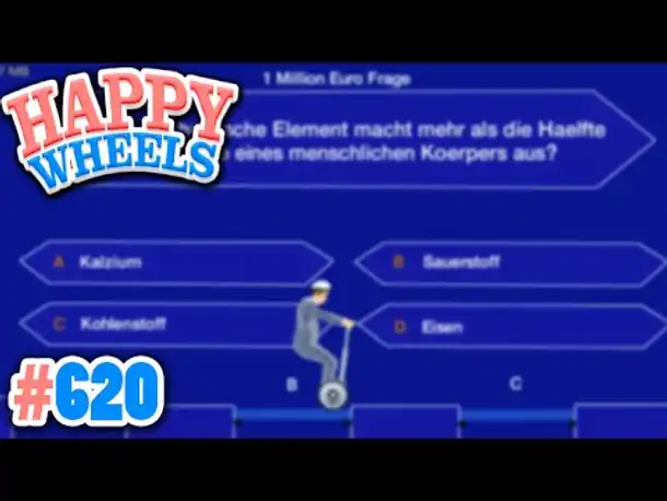 WER WIRD MILLIONÄR QUIZ! - KNACKEN WIR DIE MILLIONENFRAGE?! ✪ Happy Wheels #620