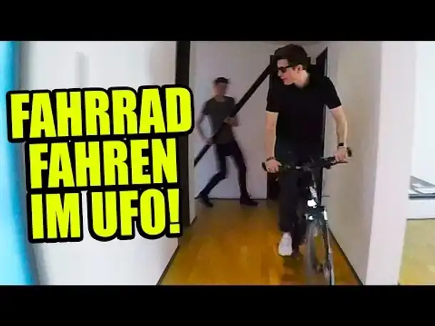 LONGBOARD & FAHRRAD FAHREN IM UFO