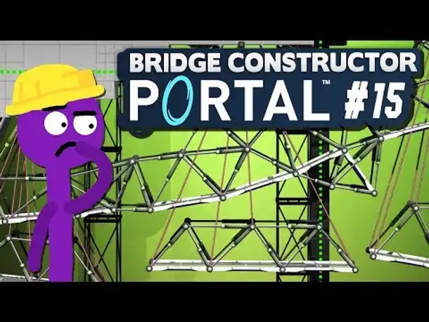 Hängebrücken-Chaos! | 15 | Bridge Constructor PORTAL