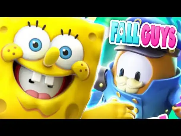 Spongebob in der neuen FALL GUYS Season!