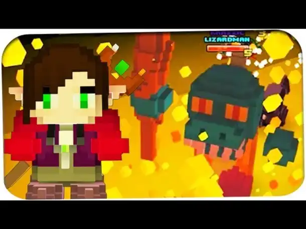 CUBE WORLD #18 - LIZARDMAN KRAZZIC ■ Let's Play Together Cube World