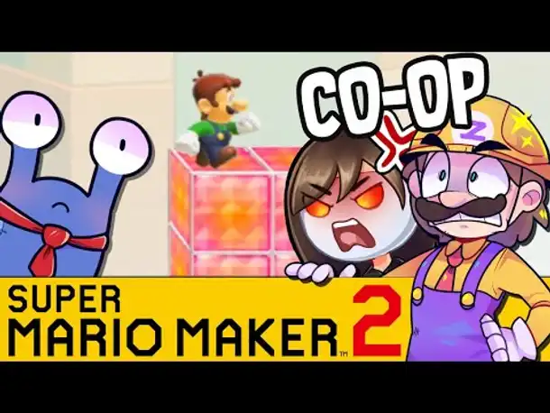 Blink-Block Hölle! | SUPER MARIO MAKER 2 Coop