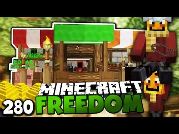 DIE GEBURT VON MINI ME PDIZZLE! & DER NEUE MARKTPLATZ! ✪ Minecraft FREEDOM #280 DEUTSCH | PALUTEN