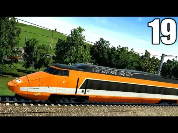 Transport Fever #19 Erste TGV Fahrt | Let's Play Deutsch | Gameplay German