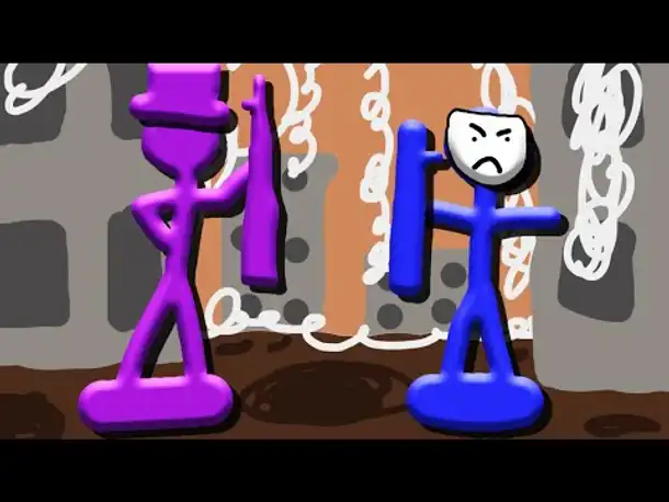 Zombey erobert mit Unterstützung ein Aquarium.