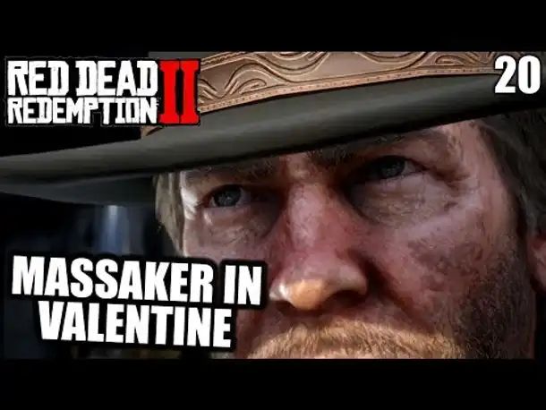 Red Dead Redemption 2 #20 Massaker in Valentine || Gameplay German | PS4 PRO |  Let's Play Deutsch